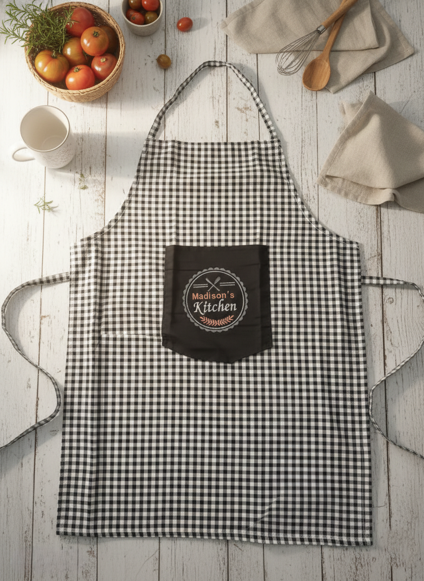 Small Black and White Gingham