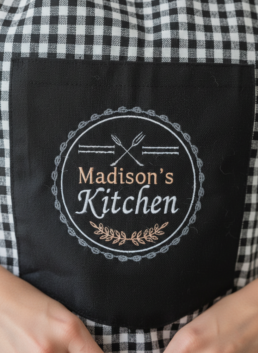 Small Black and White Gingham